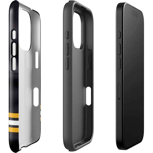 NHL Boston Bruins Home Jersey iPhone 16 Pro Max Impact Case